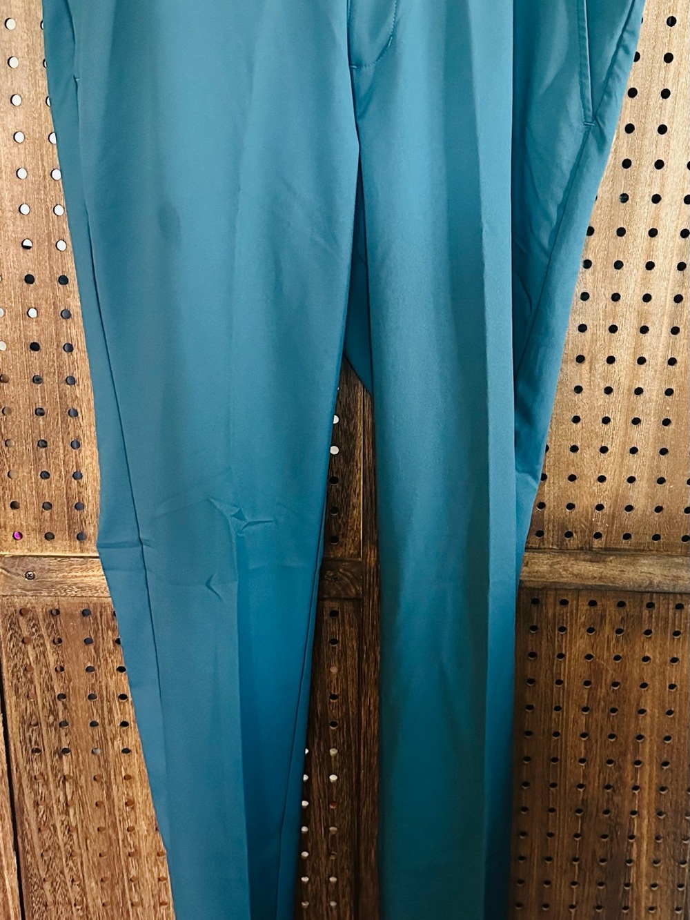 adidas Men's Teal Slim Dress Pants size 36X34 Pre Owner